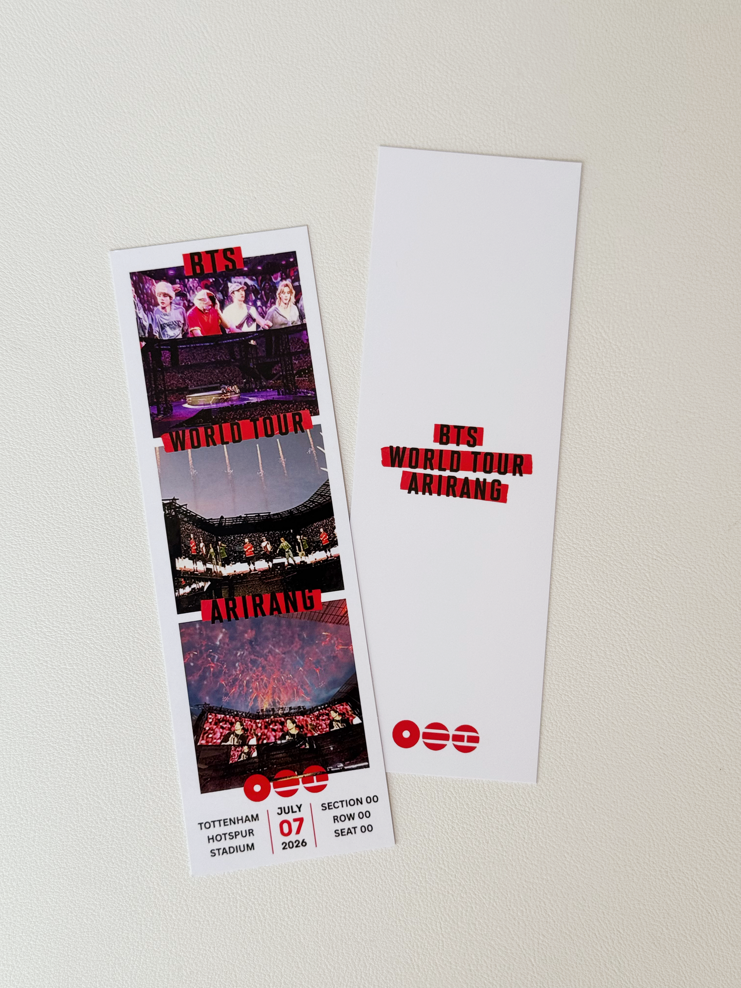 BTS Arirang Photo Booth Strip Custom Prints