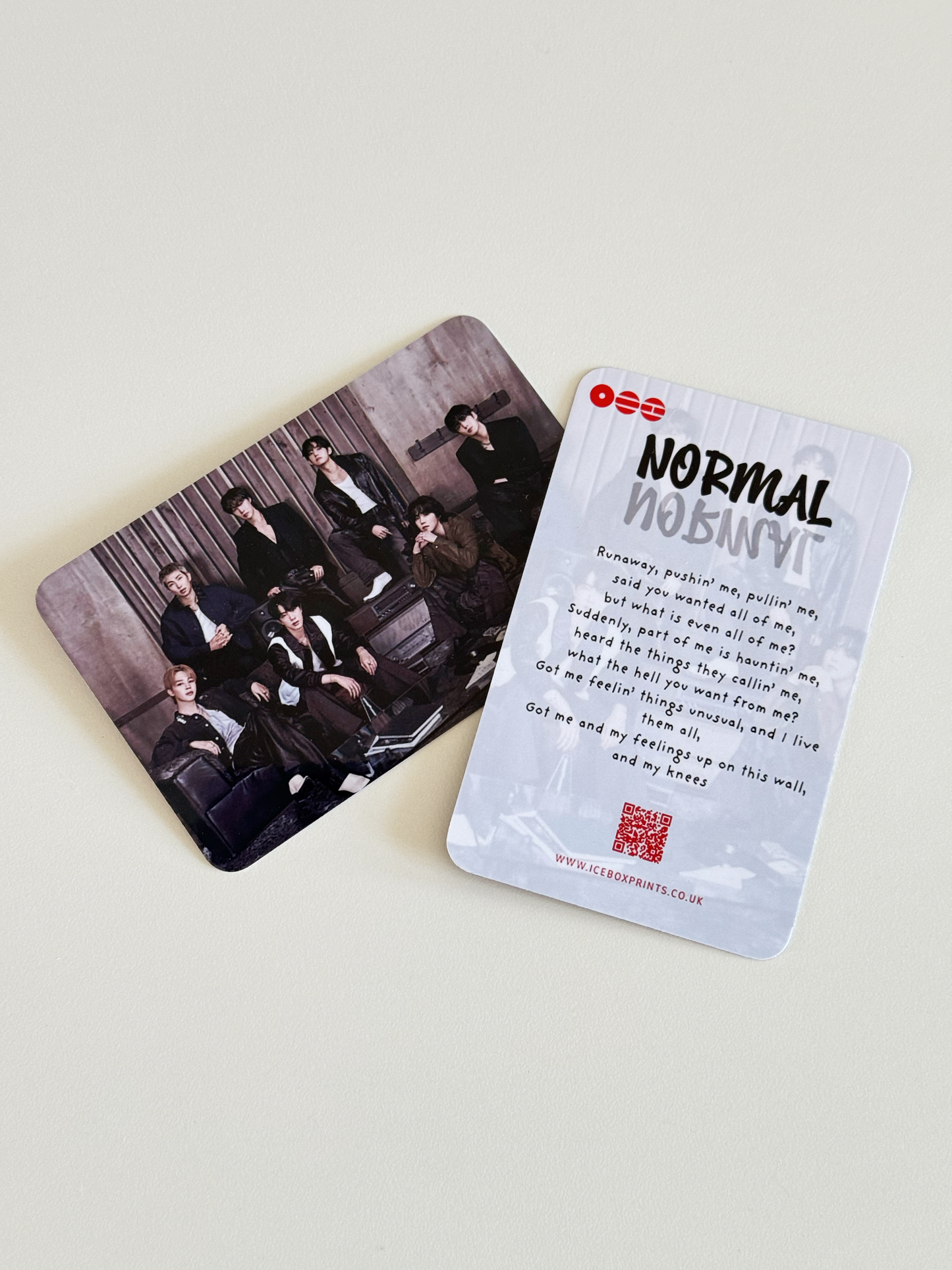 BTS Photo Card: Normal