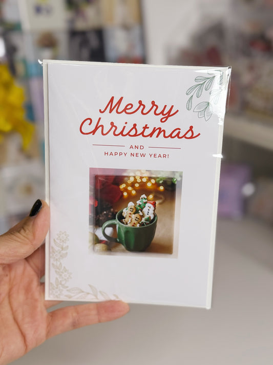 Greeting Card: Merry Christmas (Gingerbread #09)
