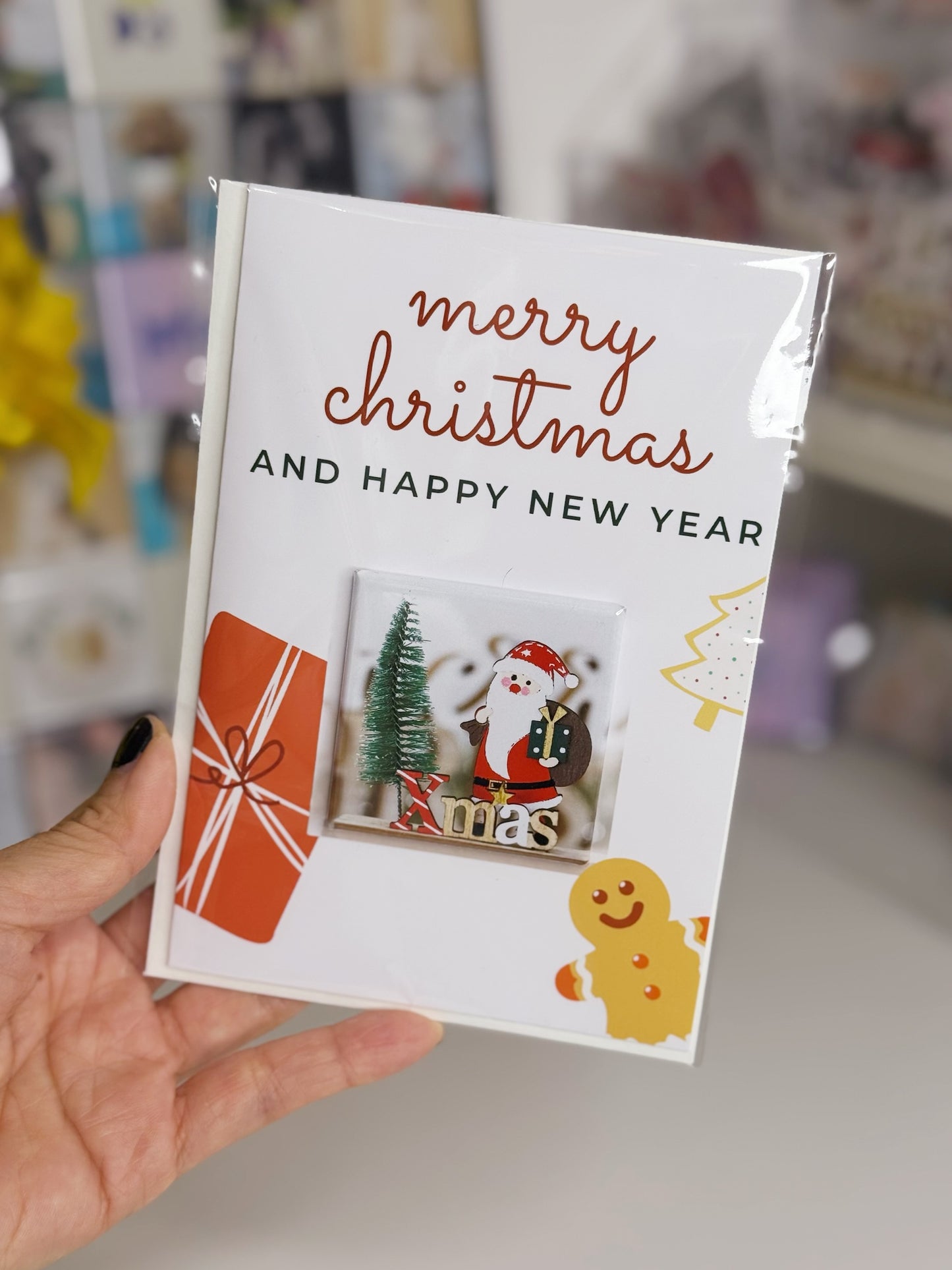 Greeting Card: Merry Christmas (Santa #10)