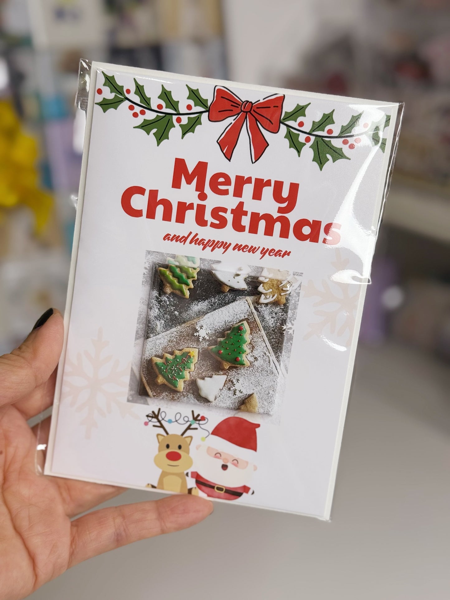 Greeting Card: Merry Christmas (Cookies #12)