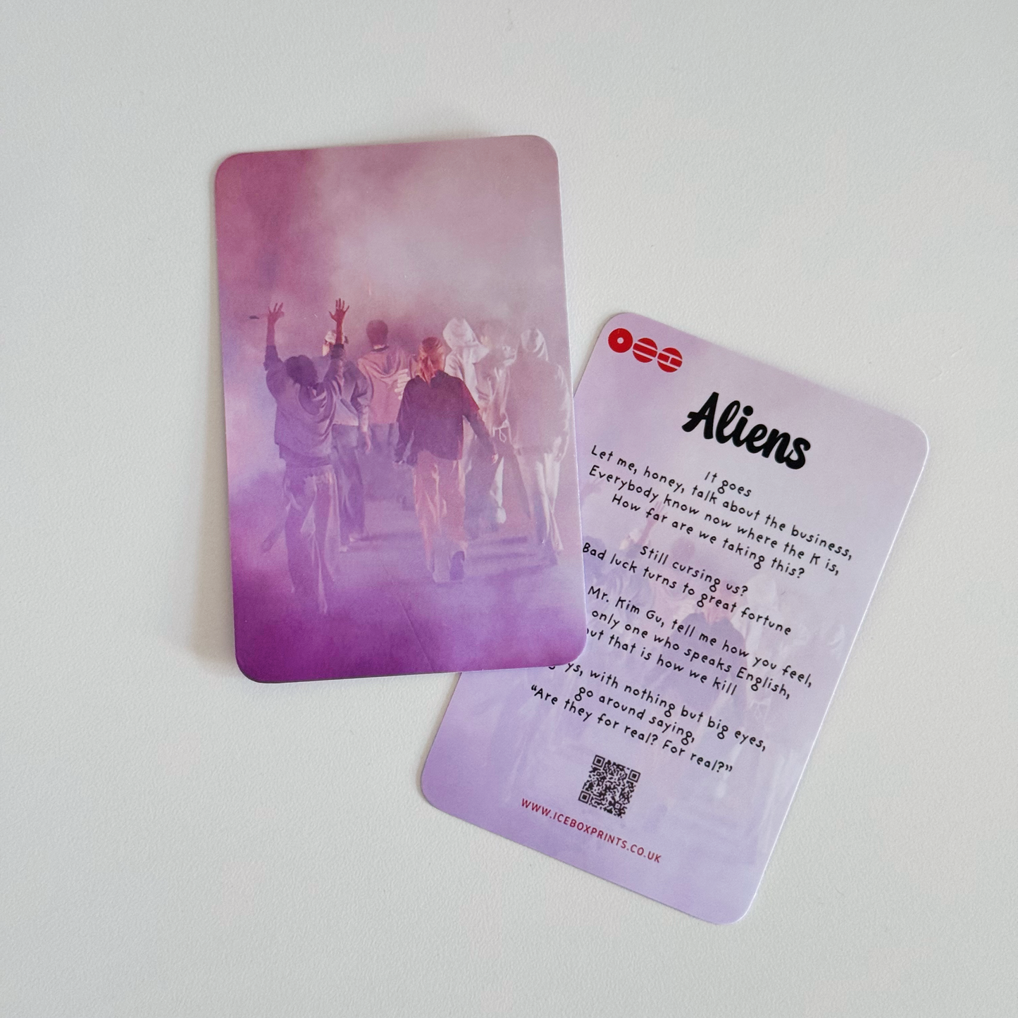BTS Photo Card: Aliens