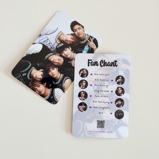 BTS Photo Card: Fan Chant