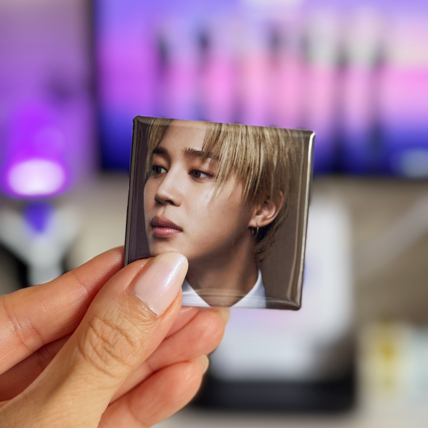 Square Magnet: BTS Jimin in Colour