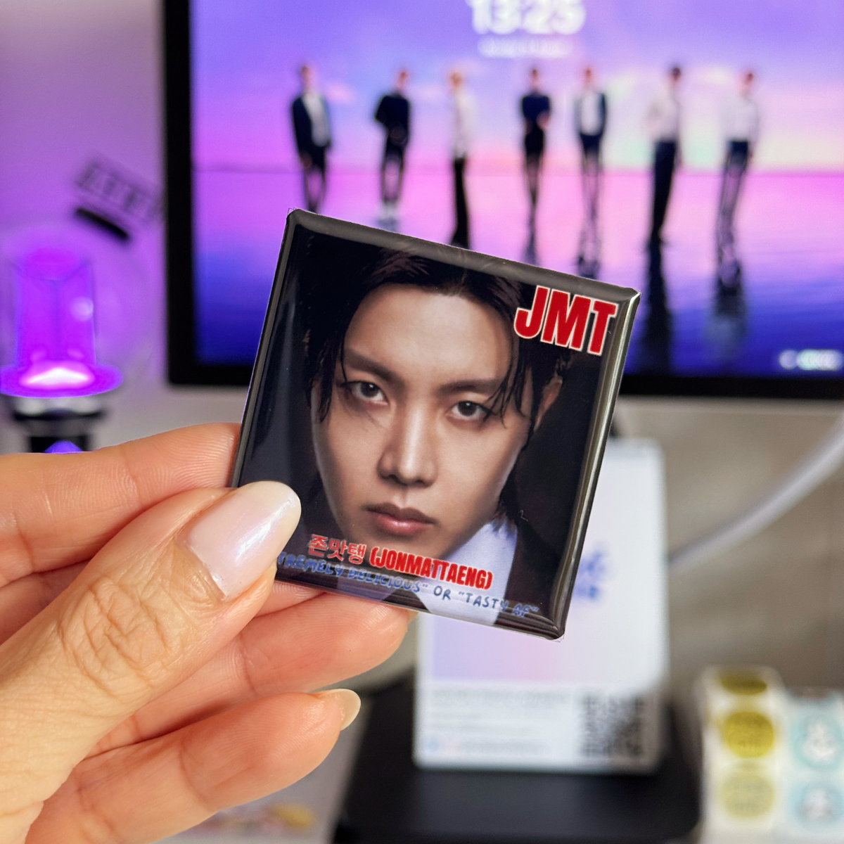Square Magnet: BTS JMT 존맛탱 (jonmattaeng)