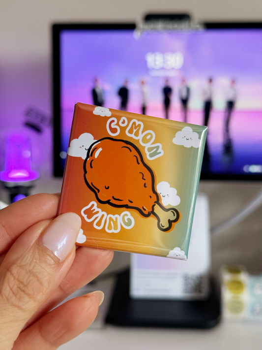 Square Magnet: BTS C'mon Wing