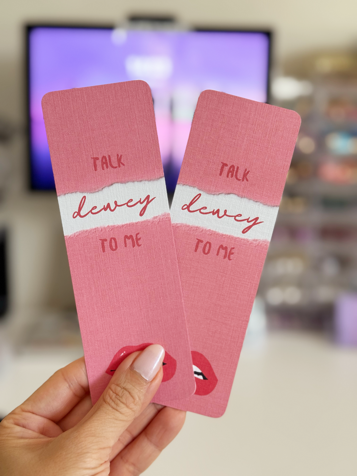 Bookmark TALL - Talk Dewey To Me