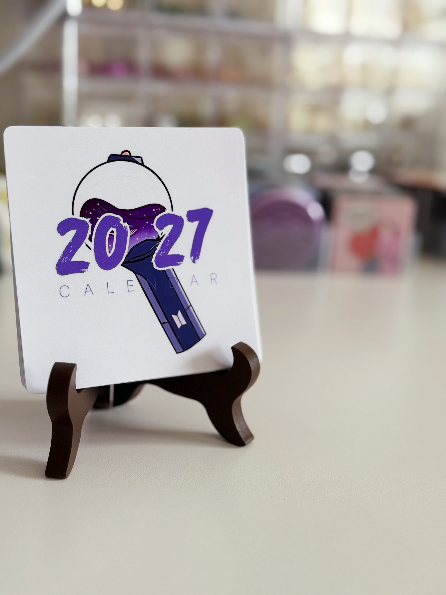 BTS 12 Month 2027 Calendar - Borahae
