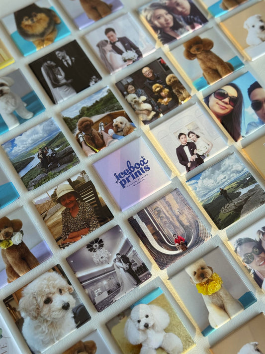 Premium Photo Button Magnets