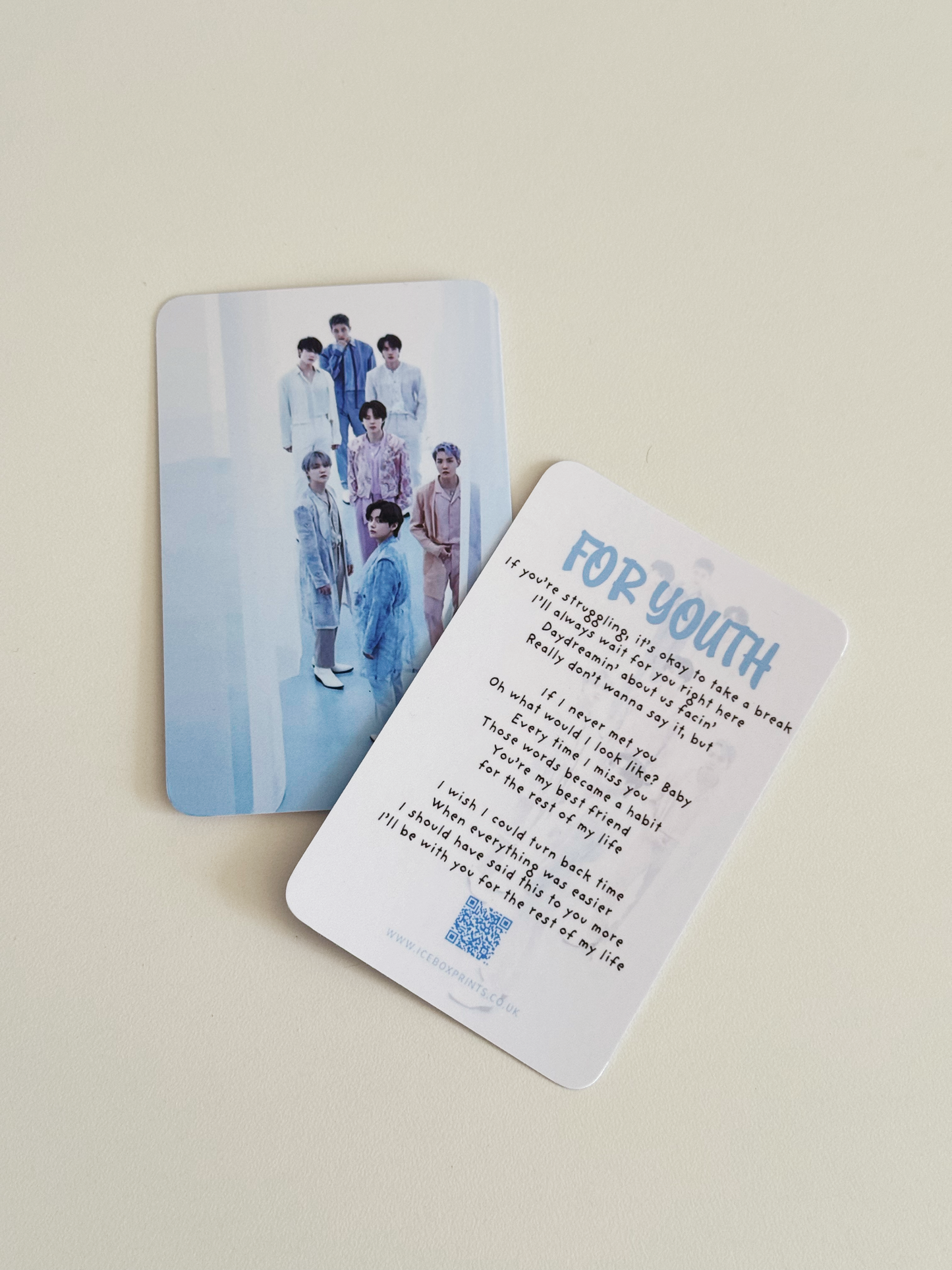 BTS Photo Card: For Youth
