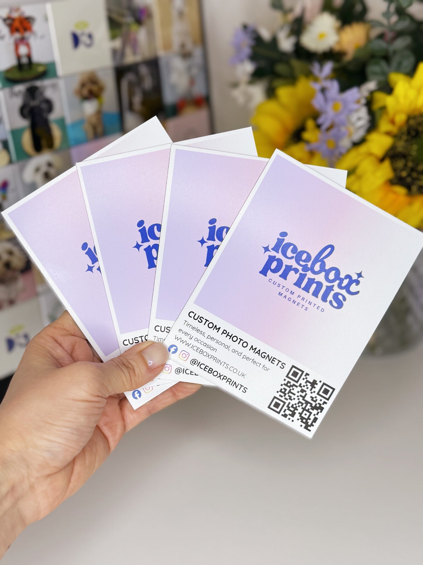 Business Cards Vinyl Magnets