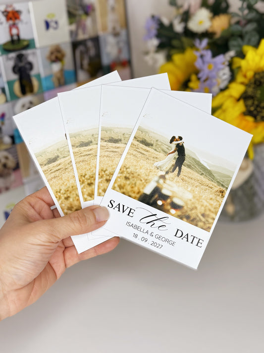 Save the Date Vinyl Magnets